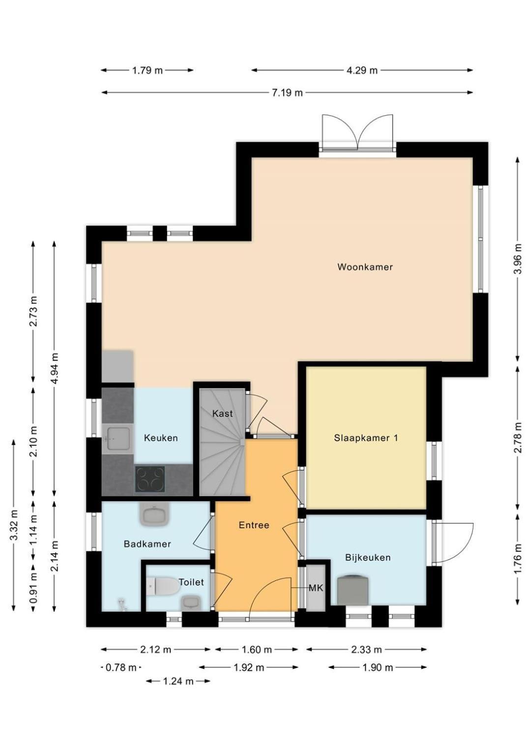 Vakantiewoning Maas En Waal 100 Евейк Екстер'єр фото